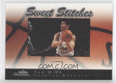 2003-04 Fleer Showcase - Sweet Stitches #1 SS - Yao Ming