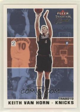 2003-04 Fleer Tradition - [Base] - Crystal #73 - Keith Van Horn /175