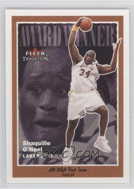 2003-04 Fleer Tradition - [Base] #229 - Shaquille O'Neal