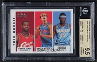 LeBron James, Darko Milicic, Carmelo Anthony [BGS 9.5 GEM MINT]