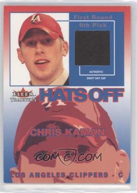 2003-04 Fleer Tradition - Hats Off #RHO-CK - Chris Kaman /180
