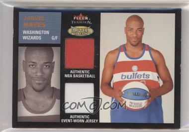 2003-04 Fleer Tradition - Throwback Threads - Dual Jersey #TTD-JH - Jarvis Hayes /150 [Good to VG‑EX]