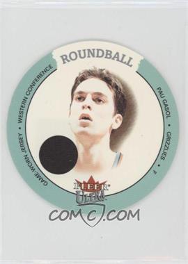 2003-04 Fleer Ultra - Roundball - Jersey #D-PG - Pau Gasol