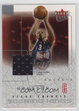 2003-04 Fleer Ultra - Scoring Kings - Jersey #SK-SF - Steve Francis [Good to VG‑EX]