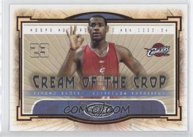 2003-04 Hoops Hot Prospects - Cream Of The Crop #1 COC - LeBron James