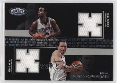 2003-04 Hoops Hot Prospects - Hot Tandems #TP-SN - Tony Parker, Steve Nash /100