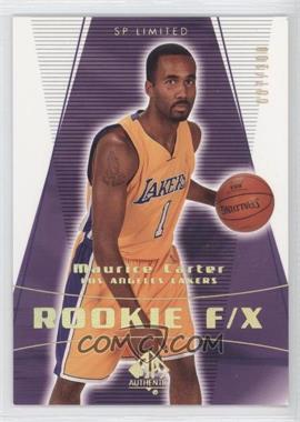 2003-04 SP Authentic - [Base] - Limited #136 - Rookie F/X - Maurice Carter /100