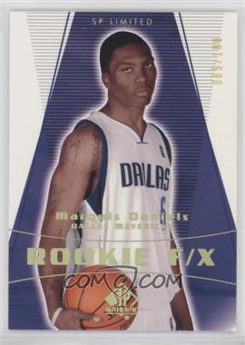 2003-04 SP Authentic - [Base] - Limited #147 - Rookie F/X - Marquis Daniels /100