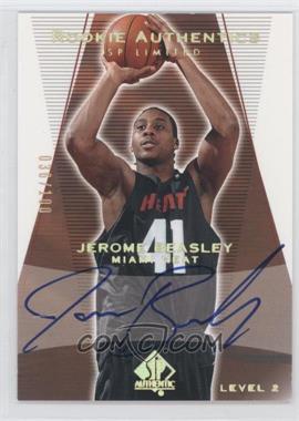 2003-04 SP Authentic - [Base] - Limited #169 - Rookie Authentics - Jerome Beasley /100