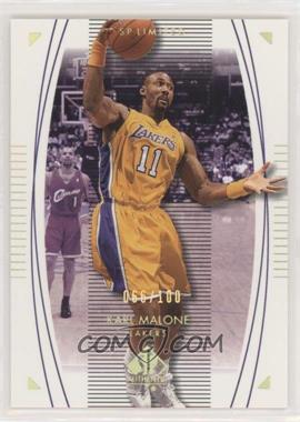2003-04 SP Authentic - [Base] - Limited #36 - Karl Malone /100