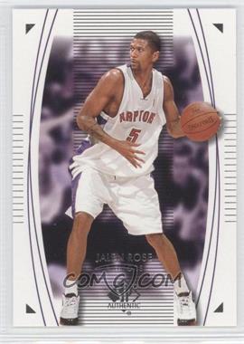 2003-04 SP Authentic - [Base] #84 - Jalen Rose