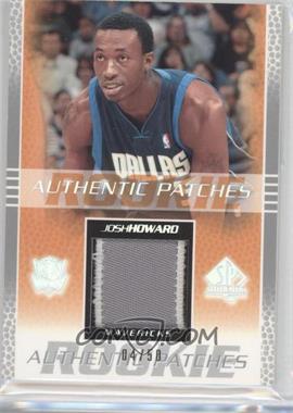 2003-04 SP Authentic - Rookie Authentic Patches #JO-P - Josh Howard /50