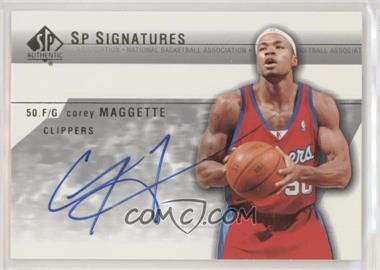 2003-04 SP Authentic - SP Signatures #CA-A - Corey Maggette [EX to NM]