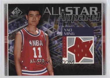 2003-04 SP Game Used - All-Star Apparel #YM-AS - Yao Ming