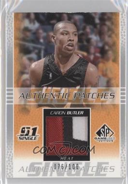2003-04 SP Game Used - Authentic Patches #CB-P - Caron Butler /100