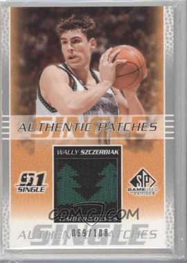 2003-04 SP Game Used - Authentic Patches #WS-P - Wally Szczerbiak /100