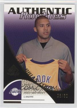2003-04 SP Game Used - [Base] - Gold #130 - Authentic Rookies - Brian Cook /50