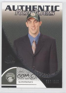 2003-04 SP Game Used - [Base] #118 - Authentic Rookies - Nick Collison /999