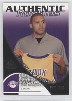 Authentic Rookies - Brian Cook #/999