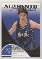 Authentic Rookies - Zaza Pachulia [EX to NM] #/999