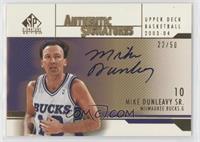 Mike Dunleavy Sr. #/50