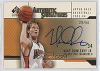 Mike Dunleavy Jr. #/50