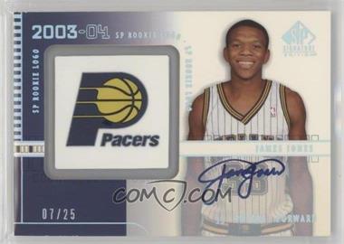 2003-04 SP Signature Edition - [Base] - Autographs #A135 - James Jones /25