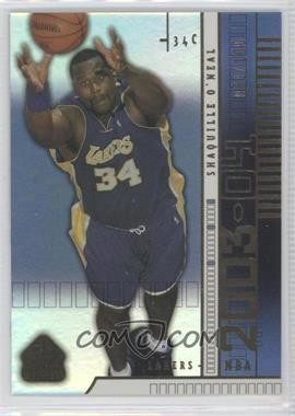 2003-04 SP Signature Edition - [Base] - Gold #39 - Shaquille O'Neal /100