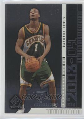 2003-04 SP Signature Edition - [Base] #89 - Rashard Lewis