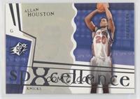 Spxcellence - Allan Houston #/3,999