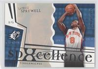 Spxcellence - Latrell Sprewell #/3,999