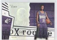 SPx Rookies - T.J. Ford #/2,999