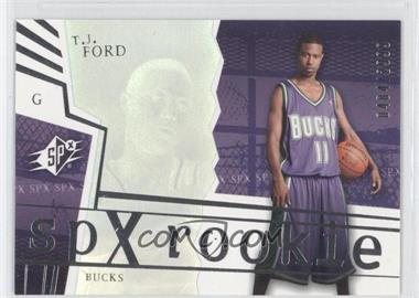 2003-04 SPx - [Base] #134 - SPx Rookies - T.J. Ford /2999