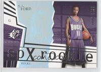 SPx Rookies - T.J. Ford #/2,999