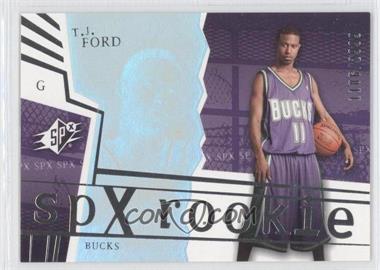 2003-04 SPx - [Base] #134 - SPx Rookies - T.J. Ford /2999