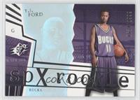 SPx Rookies - T.J. Ford #/2,999