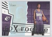 SPx Rookies - T.J. Ford #/2,999