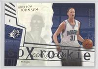 SPx Rookies - Britton Johnsen #/2,999