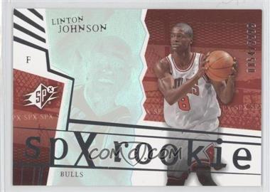 2003-04 SPx - [Base] #140 - SPx Rookies - Linton Johnson /2999