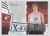 SPx Rookies - Kyle Korver #/2,999