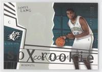 SPx Rookies - James Lang #/2,999