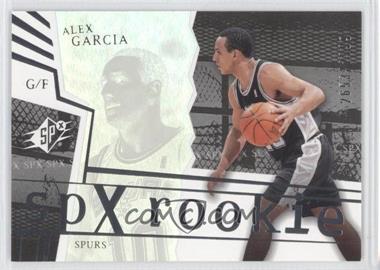 2003-04 SPx - [Base] #150 - SPx Rookies - Alex Garcia /2999