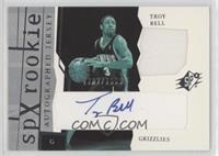 SPx Auto Rookie Jerseys - Troy Bell #/1,999