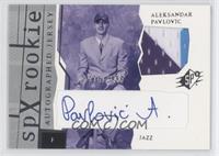 SPx Auto Rookie Jerseys - Aleksandar Pavlovic #/1,999