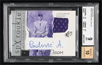 SPx Auto Rookie Jerseys - Aleksandar Pavlovic [BGS 9 MINT] #/1,999