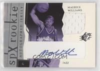 SPx Auto Rookie Jerseys - Mo Williams #/1,999