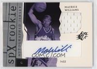 SPx Auto Rookie Jerseys - Mo Williams #/1,999