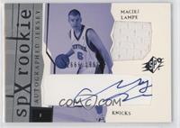 SPx Auto Rookie Jerseys - Maciej Lampe #/1,999