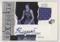 SPx Auto Rookie Jerseys - Slavko Vranes [EX to NM] #/1,999