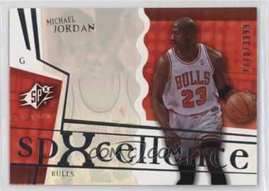 2003-04 SPx - [Base] #94 - Spxcellence - Michael Jordan /3999